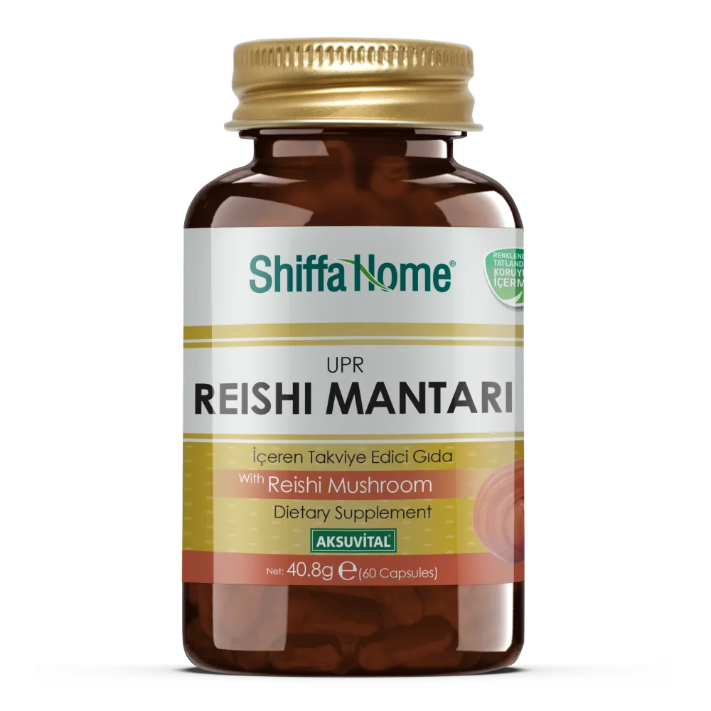 Shiffa Home Reishi Mantarı Kapsül – 60 Bitkisel Kapsül