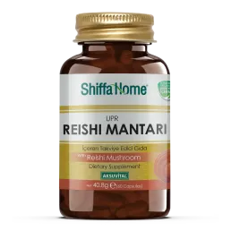 Shiffa Home Reishi Mantarı Kapsül – 60 Bitkisel Kapsül