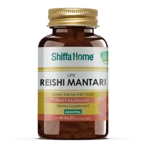 Shiffa Home Reishi Mantarı Kapsül – 60 Bitkisel Kapsül
