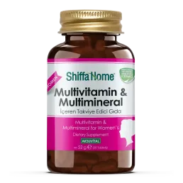 MULTİVİTAMİN & MULTİMİNERAL - KADIN - 1760 MG X 30 TABLET