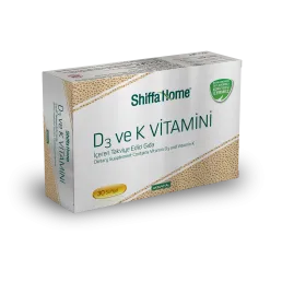 D3 ve K2 Vitamini 1340 mg Softjel